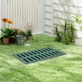 thumbnail image 1 of ToppiJoy Large Catch Basin for Drainage with Fiberglass Grate and Debris Basket, French Drain Basin for Yard Downspout Lawn Patio Municipal 25.5*17.7*23.6in, 1 of 10