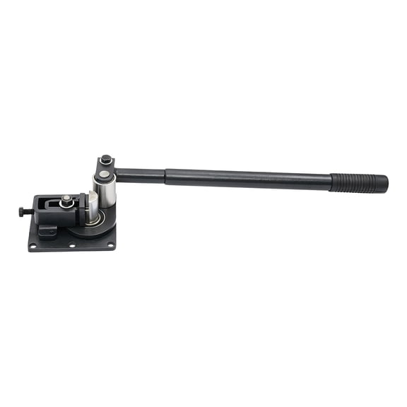 ToppiJoy Manual Flat Bar Bending Tool, 90 Degree Sheet Metal Bender, Bending Machine (Black)