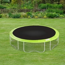 ToppiJoy Modern 15ft Round Trampoline Pad, Trampoline Replacement Safety Pad, Trampoline Edge Cover Springs Protection Pad Green