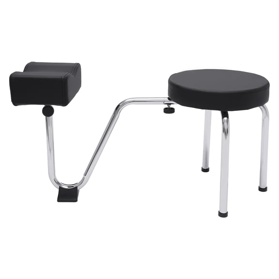 ToppiJoy Pedicure Stool for Nail Tech, Adjustable Height Footrest Chair with Premium Shaping Cotton & Anti-Slip Pad