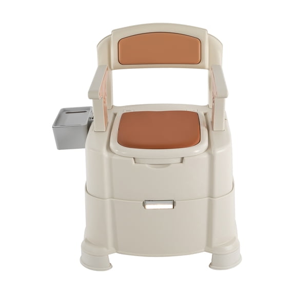 ToppiJoy Portable Toilet with Sensor Night Light, Porta Potty for Camping, RV, Hiking Boating
