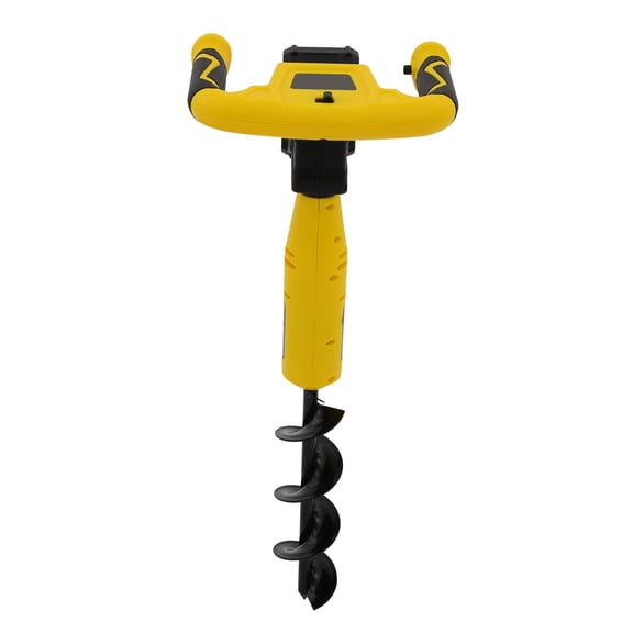 ToppiJoy Post Hole Digger, 350W DC20V Earth Auger Digging Dril with 3.15" Digging Drill Bit for Planting,Trenching in Garden