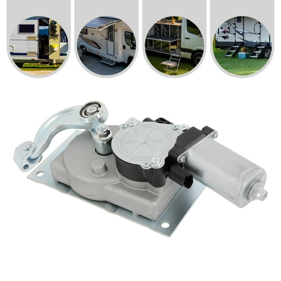 ToppiJoy RV Step Motor Conversion Motorhome Power Stair Motor Kit Entry Steps Series for RVs 7.4*3.5in