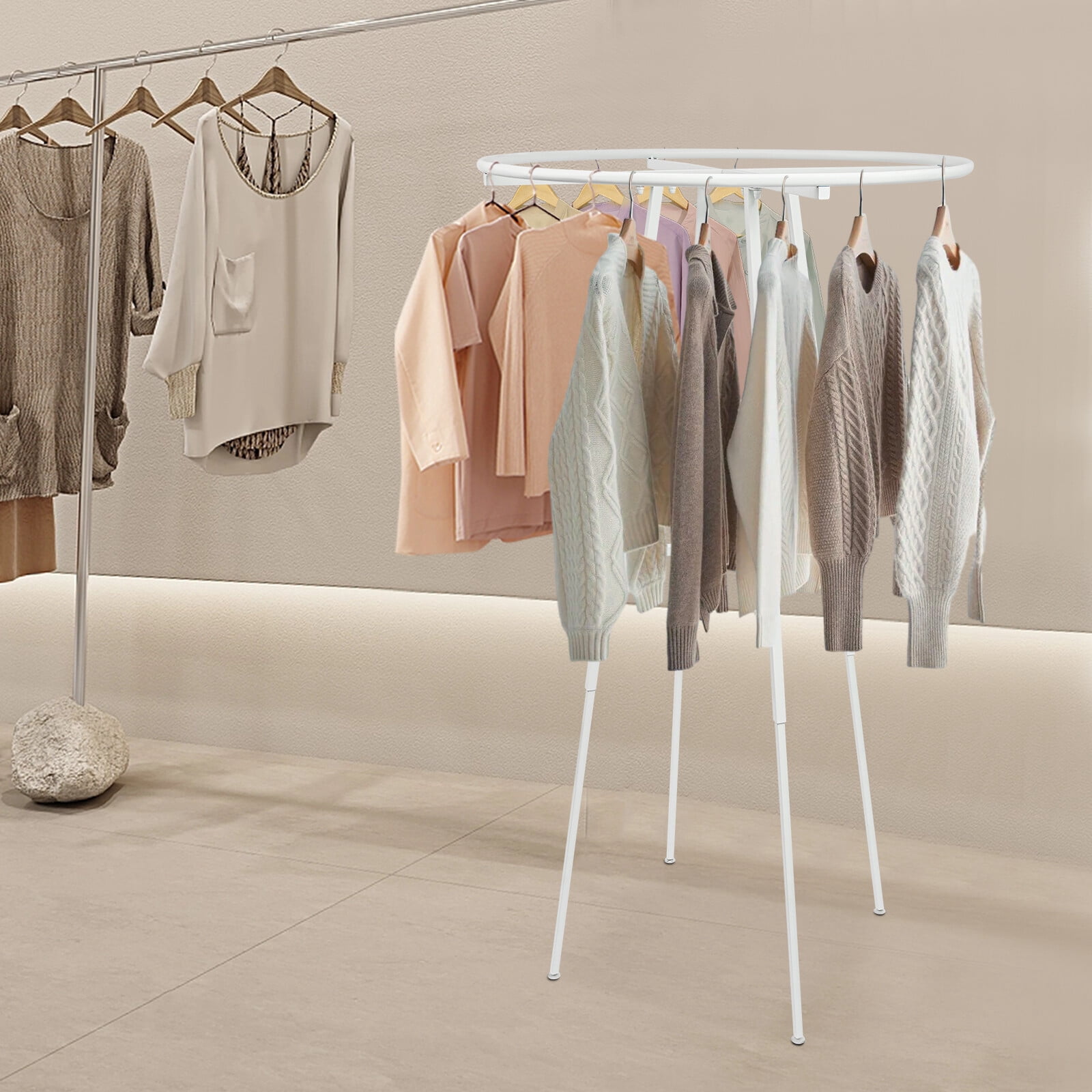 Retail Apparel Rack ToppiJoy Retail Clothing Garment Racks Stand Floor Standing, Clothing ...