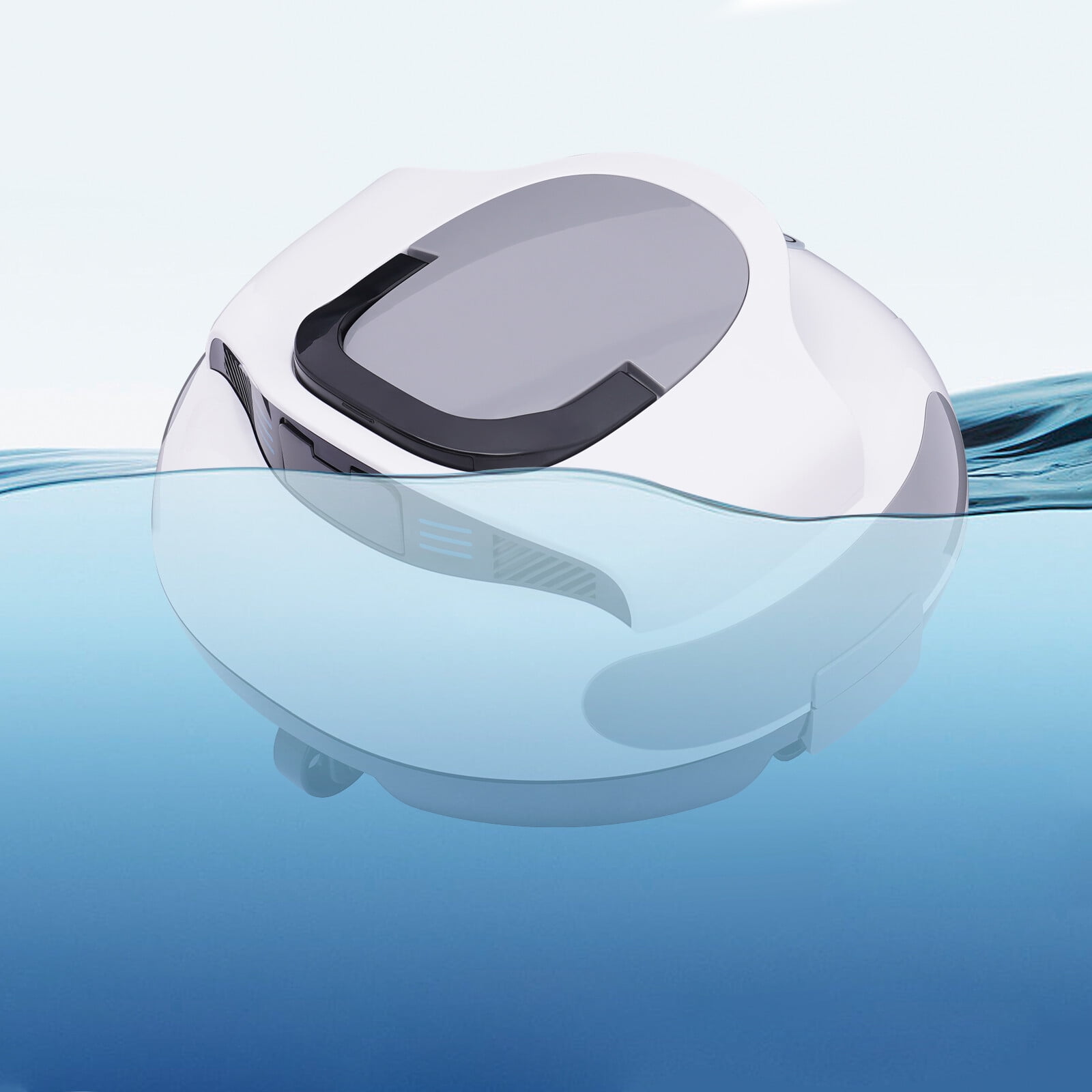 ToppiJoy Robotic Pool Cleaner, Robotic Cordless Pool Vacuum Cleaner for Above/In Ground Pools, Cordless Robot Pool Vacuum Cleaner, Cordless Pool Cleaner Vacuum