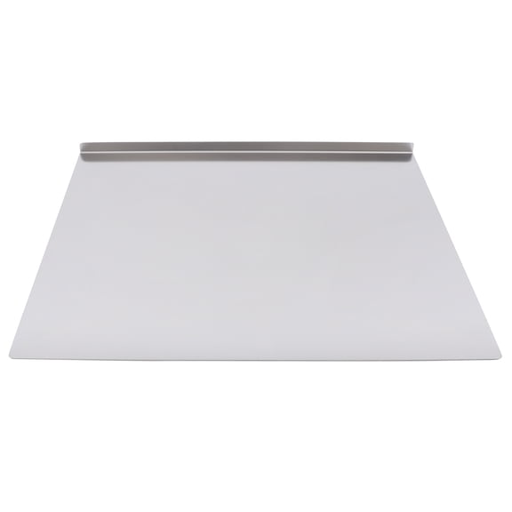 ToppiJoy Stainless Steel Cutting Board with L-Shaped Bending Edge, Non-Slip & Easy to Clean, Large 23.6x19.6 Inch Chopping Block for Kitchen, Dough Kneading & Food Prep