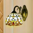 thumbnail image 1 of ToppiJoy Tiffany Wall Sconce with Baroque Design, Dimmable Wall Lamp for Living Room, Dining Room, and Bedroom, Elegant Home Decor, 1 of 11