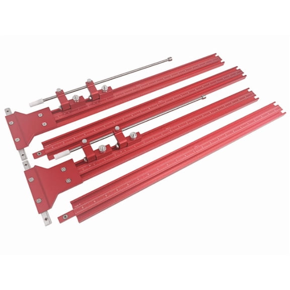 ToppiJoy Woodworking Parallel Slide Splicing Set, Carpentry Parallel Guide Rail System for Electric Circular Saw