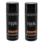 Toppik Auburn 27.5 g / 0.97 oz Hair Building Fibers, Fill In Fine or Thinning Hair (Pack of 2)