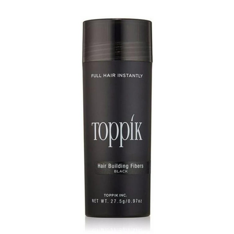 Toppik Black Hair Building Fibers, 0.97 oz for Full Natural Look
