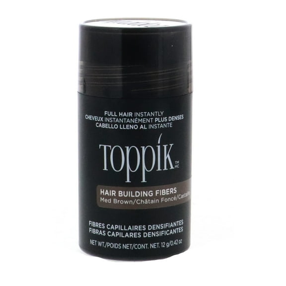Toppik Hair Building Fibers, Medium Brown, 0.42 oz