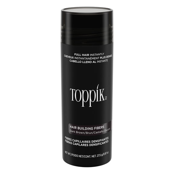 Toppik Hair Building Fibers, Dark Brown, 27.5g