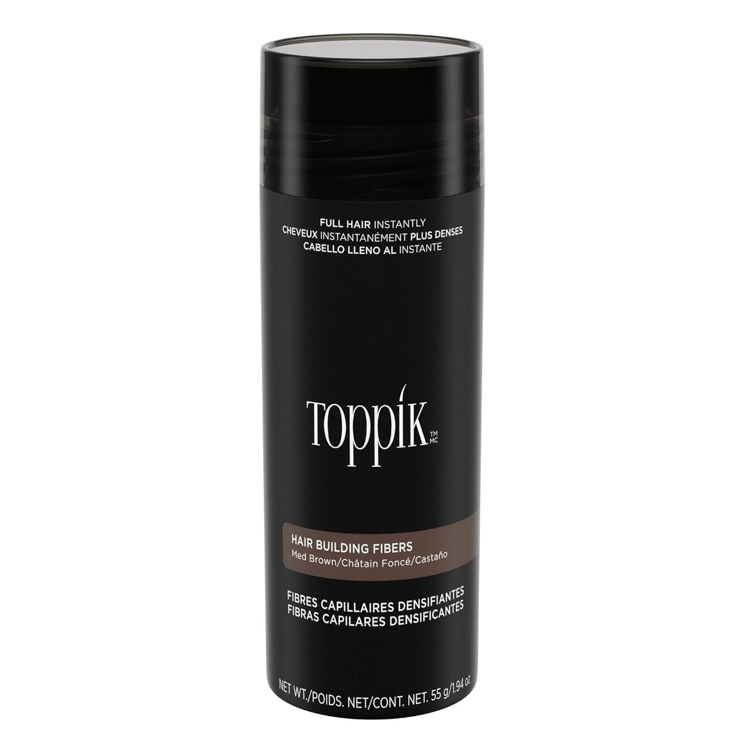 Toppik Hair Building Fibers Giant Medium Brown 55g/1.94oz