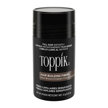 Toppik Hair Building Fibers Medium Browen 9 Shades for Men & Women 0.42 oz