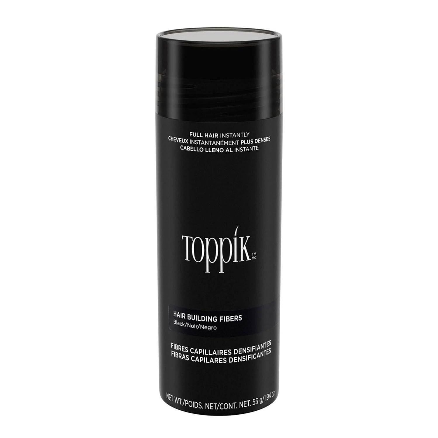 Toppik Hair Building Fibers for Thin Hair Black 55 g / 1.94 oz