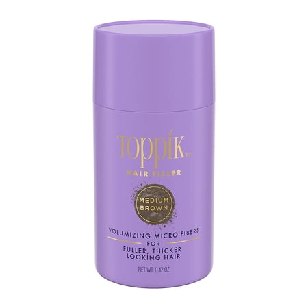 Toppik Hair Filler , Medium Brown, 12G - 0.42 Oz