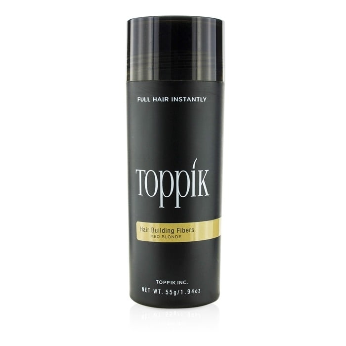 Toppik Medium Blonde 55 g / 1.94 oz Hair Building Fibers, Fill in Fine ...