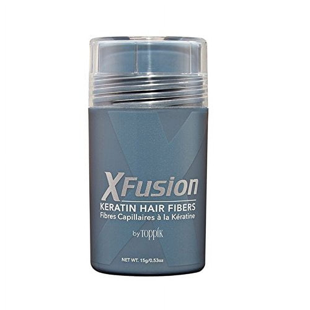 Toppik Xfusion Regular Size Keratin Hair Fibers, 0.53oz Black