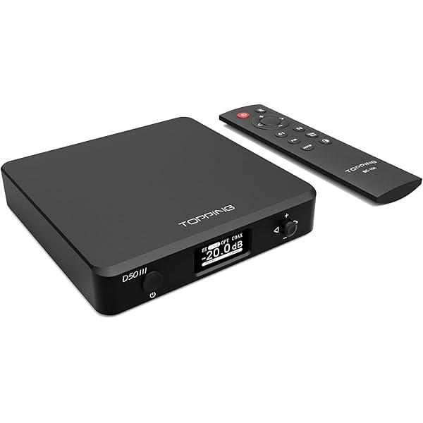 Topping D50 Iii Desktop Hifi Dac & Preamplifier, Dual Es9039Q2M ...