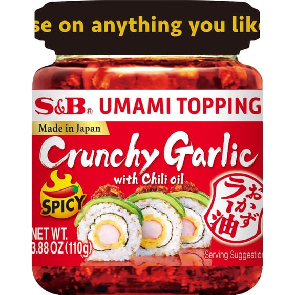 Topping Garlic Spicy S B Umami 3.88 Oz