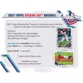 thumbnail image 1 of Topps 2021 Opening Day MLB Baseball Trading Cards Blaster Box- 66 Cards + 1 Bonus Insert, 1 of 2