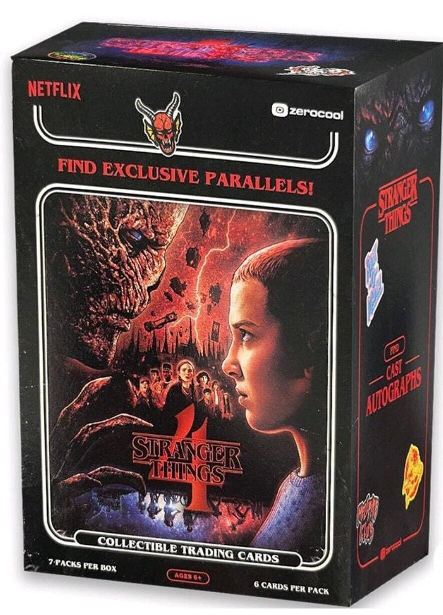 Topps 2023 Stranger Things Season 4 Value Box
