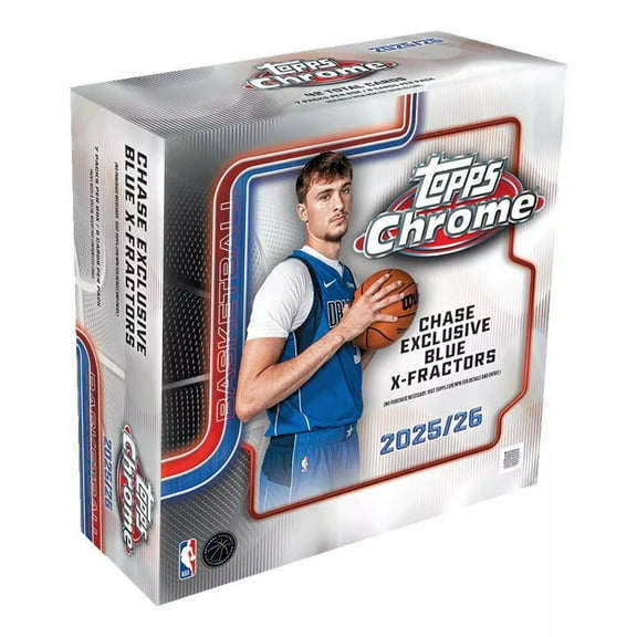 2025-26 Topps Chrome Basketball Mega Box