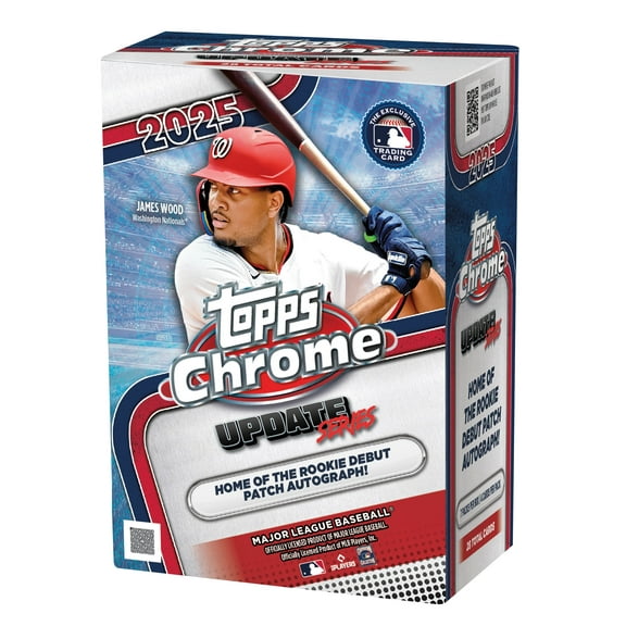 2025 Topps Chrome Update Series Baseball 7-Pack Blaster Box