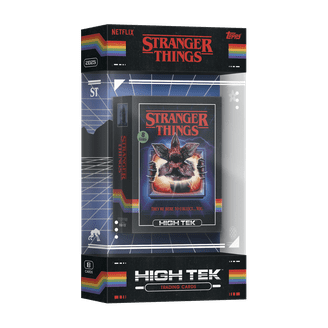 Stranger Things Trading Cards in Stranger Things Toys