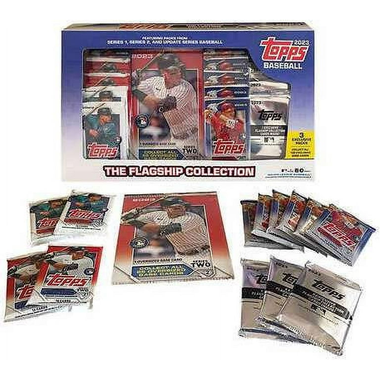 Topps Baseball 2023 The Flagship Collection Series 1 Series 2 and Update  Series 13 packs of cards