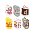 thumbnail image 1 of Topps Charms Candy Tootsie Roll Womens 6 pack Socks (Teen/Adult) RA001JNS, 1 of 9