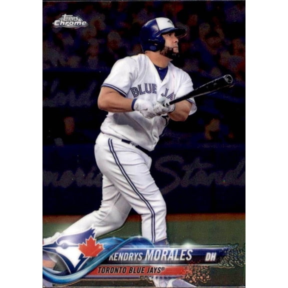 Topps Chrome Base Kendrys Morales #85 Blue Jays Base Set Ungraded Toronto Blue Jays MLB Baseball Trading Card