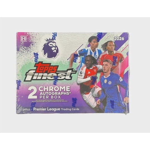Topps Finest Premier League 2026 - Hobby Box