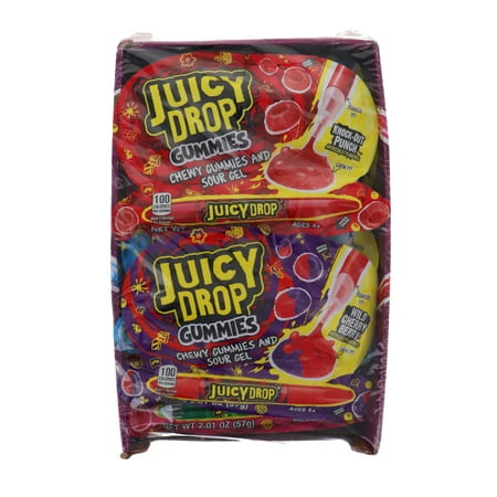 Topps Juicy Drop Gummies 16 Count - 2.01 oz