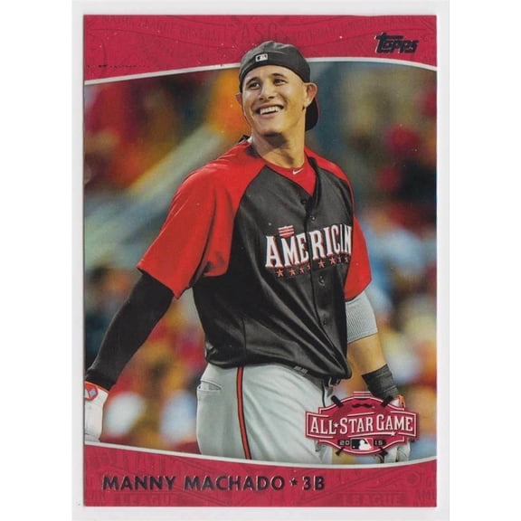 Topps MLB All Star Game Access Manny Machado #MLB-11 Insert Baseball Card Unrated Baltimore Orioles MLB Baseball Trading Card
