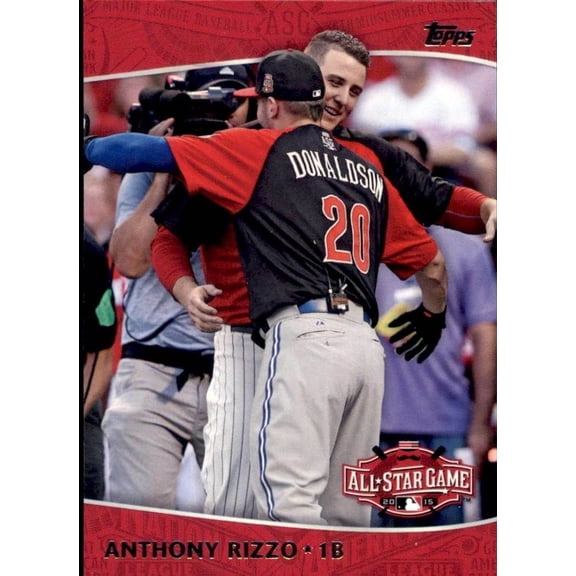 Topps MLB Update All-Star Game Access Anthony Rizzo #MLB-14 Insert Baseball Card Chicago Cubs MLB Baseball Trading Card