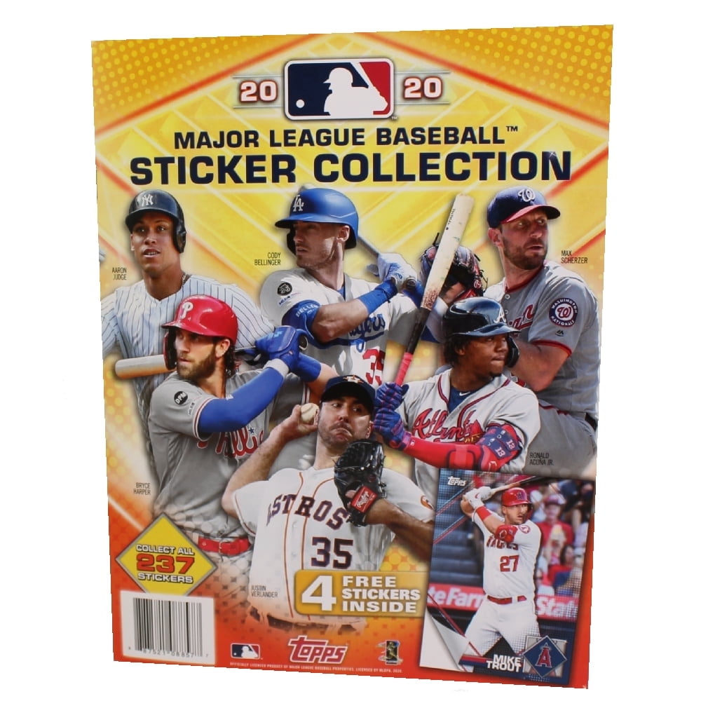 Topps Major League Baseball 2020 Stickers - Major League Baseball 2020 ...