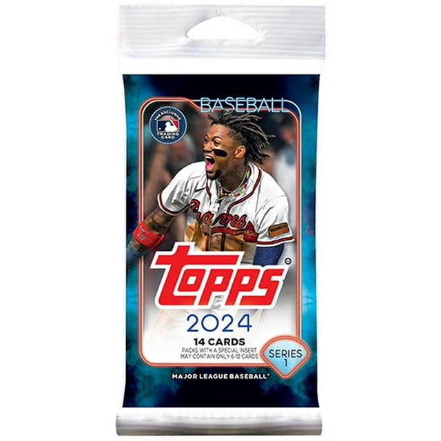 Topps Major League Baseball (MLB) Trading Cards 2024 Series One PACK (14 Cards)