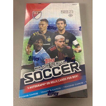 2022 Topps MLS Major League Soccer Hobby Box