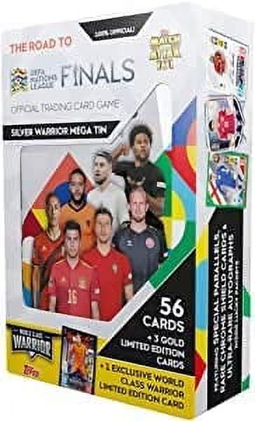 Topps Match Attax 101 - Soccer Cards, Road to UEFA Nations League Finals -  1 Mega Tin At Random - Walmart.com