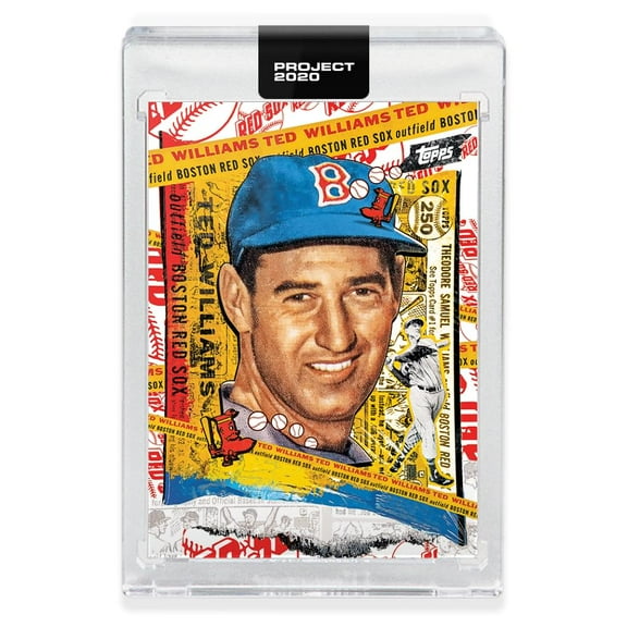 Topps PROJECT 2020 Card 122 - 1954 Ted Williams by Tyson Beck