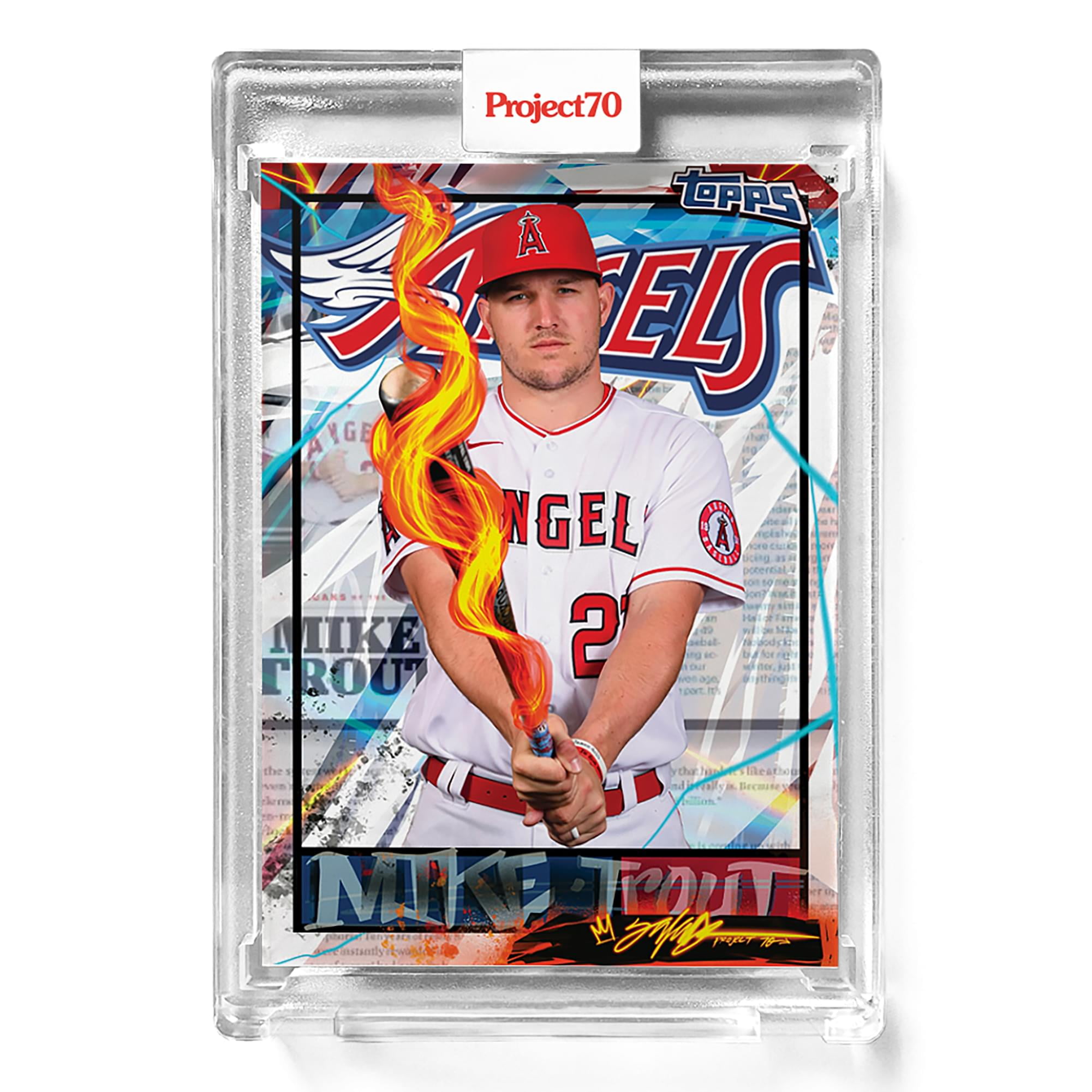 Mike trout jersey card hot sale