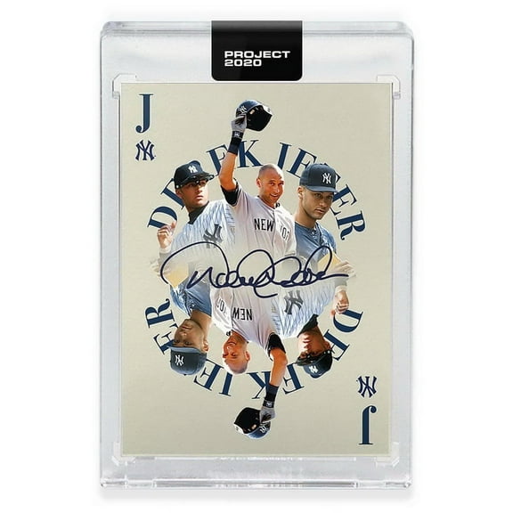 Topps TPS-20TP20-0235-C Topps PROJECT 2020 Card 235 - 1993 Derek Jeter by Oldmanalan