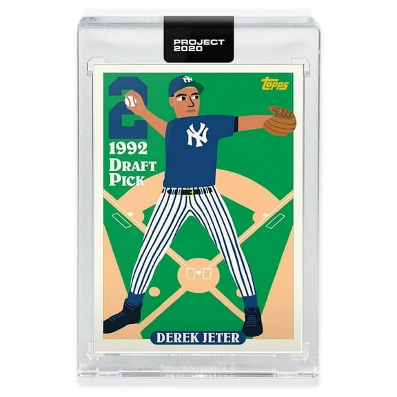 Topps PROJECT 2020 Card 356 - 1993 Derek Jeter by Keith Shore