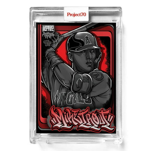 Topps Project70 Card 795 | Mike Trout by Toy Tokyo
