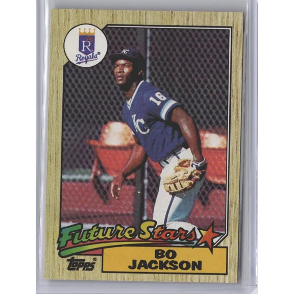 Topps Trading Card 1987 Bo Jackson 170 Future Stars
