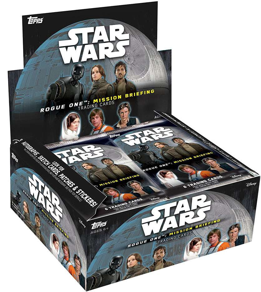 Topps Trading Cards - STAR WARS Rogue One: Mission Briefing - BOX