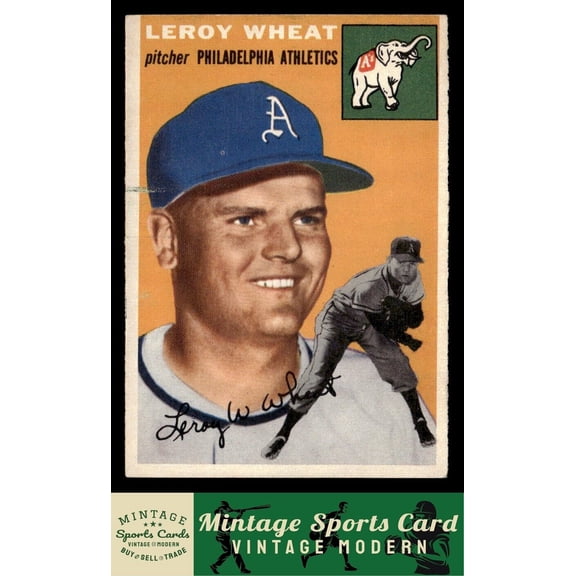 Topps1954 Topps Leroy Wheat #244 RC