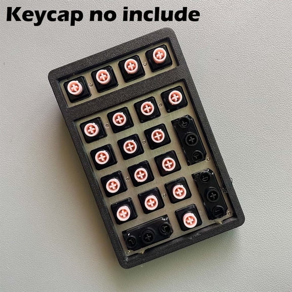 Topre Switch EC 21 Numeric Keypad Keyboard QMK 25g/35g/45g Presure Optional Vial Key-mapping supported