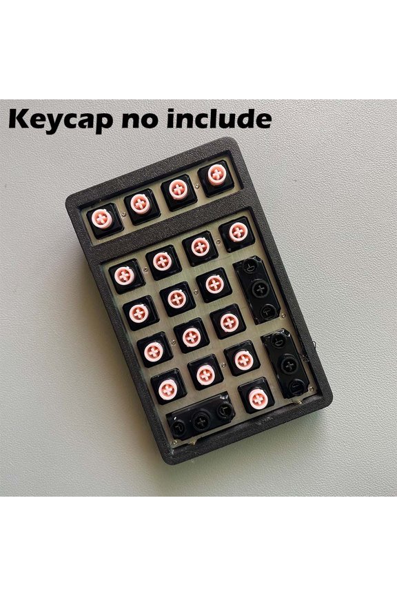 Topre Switch EC 21 Numeric Keypad Keyboard QMK 25g/35g/45g Presure Optional Vial Key-mapping supported